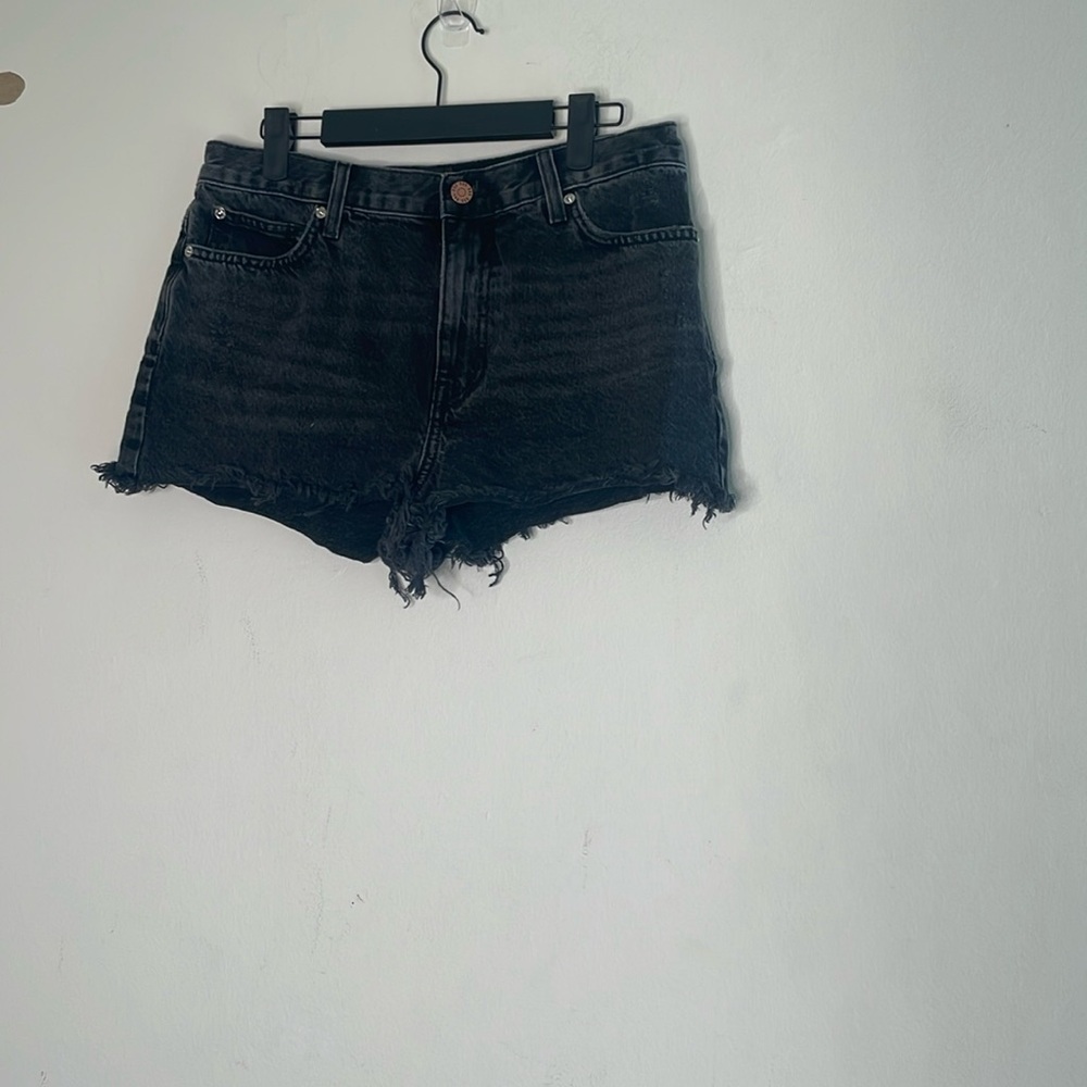 BDG Black Jean Shorts